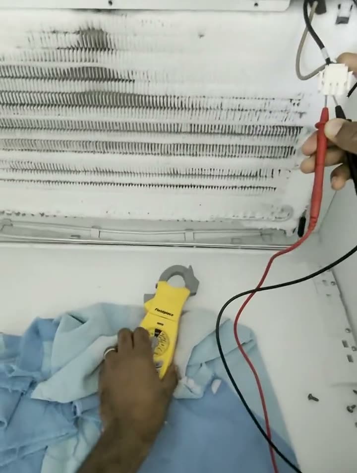 Testing a refrigerator defrost circuit, real job